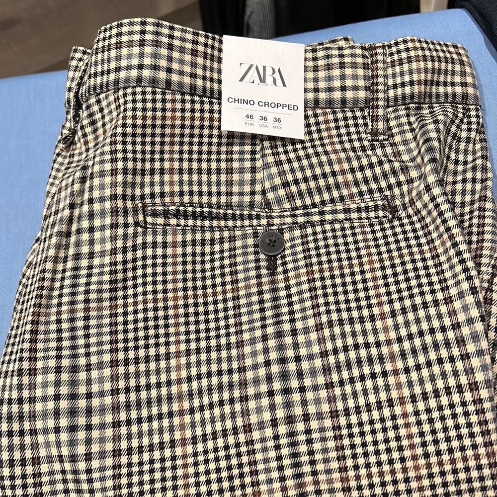 Zara cropped pant